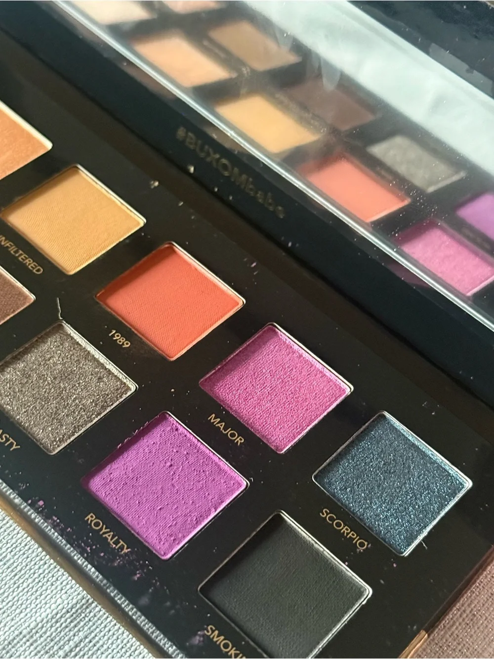 BUXOM x Ash K Holm 12-Pan Eyeshadow Palette (limited edition)